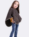 Bufanda poncho para niñas J619 3