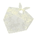 Bufanda triangular de encaje 130 x 45 cm Pañuelo floral para el cabello y el cuello Diadema ligera accesorio de viaje Cuatro estaciones 15