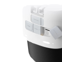 Buiten beveiligingscamera 4K zonne-energie batterij 9400 mAh AI persoons- en voertuigdetectie witte draaibare camera met schijnwerper voor toezicht 2