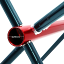 Buiten opvouwbare vierkante campingstoel 68 x 56 x 58 cm Zithoogte 39 cm Draagvermogen 150 kg Lichtgewicht draagbare stoel van oxfordstof 7