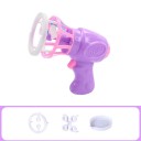 Bulle à savon électrique en forme de licorne avec réservoir à bulles pour enfants trois variantes de couleur violet rose bleu 7