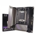 Bundkort 17 x 17 cm ITX med AM5 sokkel og B650 chipset til AMD Ryzen 7000 med DDR5 op til 96 GB 2x M.2 NVMe PCIe 4.0 og 2,5 Gb LAN sort 1