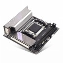 Bundkort 17 x 17 cm ITX med AM5 sokkel og B650 chipset til AMD Ryzen 7000 med DDR5 op til 96 GB 2x M.2 NVMe PCIe 4.0 og 2,5 Gb LAN sort 5