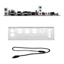 Bundkort 216 x 190 mm X99 med LGA 2011-3 sokkel til Intel Xeon E5 V3 og V4 med 4 DDR4 slots op til 128 GB og M.2 NVMe hvid uden processor 5