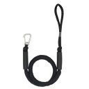Bungee lanyard voor boten 1,22 m zwart diameter 16 mm draagvermogen 1000 kg dockingslijn voor kajak kano ponton motorboot waterscooter PE 1