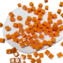 Bunte Dekorationswürfel 50 Stück 8 × 8 × 8 mm Undurchsichtige Acrylwürfel in voller Farbe für logische Puzzle-Spiele 8