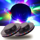 Buntes Disco Licht 48 LED 12,5 × 3,5 cm LED Projektionslicht 48 W 240 V EU Stecker weiße und schwarze Lichteffekte für Partys und Hausfeiern 1