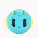 Buntes, fröhliches Eulen-Aufziehspielzeug für Kinder. Batterieloses, mechanisches, interaktives Spielzeug mit Trägheitsbewegung 3