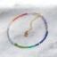 Buntes Perlenarmband für Damen 1