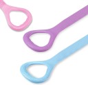Buntes Widerstandsband für Arme, Rücken, Schultern, elastisches Hilfsmittel für Yoga, Pilates, Reha und Heimübungen 5