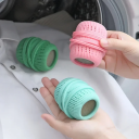 Burete balsam de rufe pentru mașina de spălat 7 x 4,5 cm Cu margine din silicon Balsam de rufe Spălare fără reziduuri Burete balsam de rufe reutilizabil 3