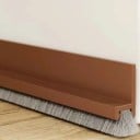 Bürstendichtung für Türen Selbstklebende Leiste 100 cm Breite 30 mm Abnehmbarer Bürste Schutz gegen Zugluft, Lärm und Insekten 1