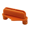 Buscador de línea central de tablero 100 x 50 x 58 mm Marcado preciso del centro del tablero Plantilla de madera Hasta 64 mm de ancho Herramientas de carpintería 8
