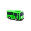 Buses for Children Set of 4 Small Toys Made of ABS Plastic with a Cheerful Face and Number on the Side Size 7 x 4 x 3 cm Each Bus in a Different 2