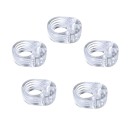 Butée de porte pour poignée 5 pcs 1