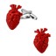 Butoni de manșetă cu inimă T1360 2