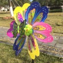 Butterfly Garden Wind Spinner 4