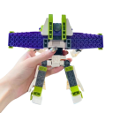 Buzz Lightyear -rakennussarja 19 x 17,3 cm 243 palaa Buzz Lightyear -hahmo Luova rakennussarja lapsille Avaruuslelu Kehittää mielikuvitusta 3