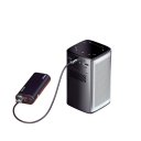 BYINTEK P70 mini projektor 300 ANSI DLP 960×540 podpora 4K Android WiFi Bluetooth 8000mAh batéria automatická korekcia 3