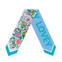 Bymæssig elegance damesmalt smalt tørklæde 88 x 11 cm Tynd modebånd til hår og hals Design pandebånd tilbehør til taske Året rundt 4