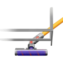 Cabeça de escova macia para Dyson V7 V8 V10 V11 com cabeça rotativa de 180° e laser verde em plástico ABS para pisos de madeira 2