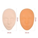 Cabeça de treino em silicone 5D 22 × 14 cm Máscara de treino realista para prática de trabalho facial 2