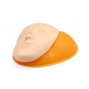 Cabeça de treino em silicone 5D 22 × 14 cm Máscara de treino realista para prática de trabalho facial 7