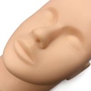 Cabeça de treino para extensão de pestanas 24 x 14 x 10 cm Conjunto com pestanas Modelo de cabeça para maquilhagem Massagens Práticas de estética Maquilhagem 2