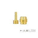 Cabeza de oliva para manguera de freno SRAM set de 5 pares acabado en cobre dorado para frenos de disco hidráulicos de bicicletas 2