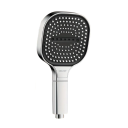 Cabezal de ducha de 13 cm con filtro 3 modos Rain Mist Mix Ducha de mano de masaje de bajo consumo Cabezal de alta presión con boquillas de silicona 10