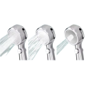 Cabezal de ducha LED con pantalla y 4 modos de flujo Ducha de alta presión ajustable de bajo consumo Medición digital de temperatura 4