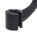 Cabide universal para carro 450 x 250 mm Suporte preto para casacos e fatos para apoio de cabeça Banco traseiro PVA e aço inoxidável Acessórios para automóveis 6