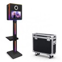 Cabina fotografica per reflex Schermo tattile Illuminazione RGB con telecomando Altezza 166 cm Metallica Per matrimoni e feste 1