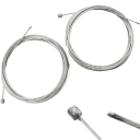 Cable de cambio de bicicleta de 2 m Diámetro interior del cable 1,2 mm Para bicicletas de montaña y carretera Cable de freno y cambio Fácil de instalar y ajustar 4