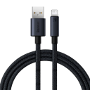 Cable de carga rápida USB A a Lightning 1 m Cable de sincronización 2.4A Alta compatibilidad Transferencia de datos y carga de 480 Mbps 1