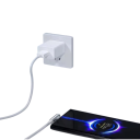 Cable de carga rápida USB A a USB C 1 m 100W conector acodado 90 grados 6A transferencia de datos de alta velocidad cable de carga flexible y duradero 5
