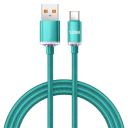Cable de carga rápida USB A a USB C 1 m 120 W 6 A Cable trenzado de nailon Carga súper rápida y transferencia de datos Tipo C 4