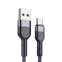 Cable de carga rápida USB A a USB C 2 m 5A 480 Mbps Cable de carga de datos de largo Tipo C Carga rápida Diseño sólido y duradero 6