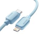 Cable de carga rápida USB C a Lightning de 2 m, 3 A, PD, 29 W, cable de datos de 480 Mbps para iPhone, iPad, iOS, cable de datos para carga y transferencia de datos 3