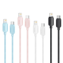 Cable de carga rápida USB C a Lightning de 2 m, 3 A, PD, 29 W, cable de datos de 480 Mbps para iPhone, iPad, iOS, cable de datos para carga y transferencia de datos 6