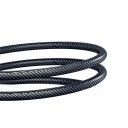Cable de carga rápida USB C a USB A, cable de datos de 1 m y 120 W con pantalla LED, transferencia de datos con patrón tejido de 6 A, compatibilidad con dispositivos de 480 Mbps 5