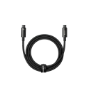 Cable de carga rápida USB C a USB C de 2 m, PD240W, nailon trenzado, PD 3.1, conector doble, 48 V, 5 A, 480 Mbps, para dispositivos tipo C 4