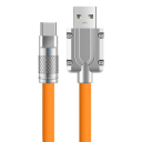 Câble de charge rapide 1 m 120W USB A vers USB C 6A câble de données en silicone flexible et résistant Type C 5