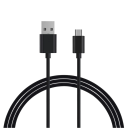 Câble de chargement rapide USB A vers Micro USB 30 cm 2.4A transfert de données 480 Mbps synchronisation et chargement d'appareils 3