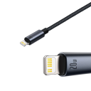 Câble de chargement rapide USB C vers Lightning 1 m PD 20W câble de chargement et de synchronisation 480 Mbps haute compatibilité de transfert 9
