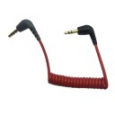 Cable de conexión de micrófono jack 3,5mm TRS/TRRS 3