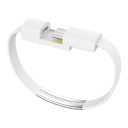 Cable de datos para pulsera USB a Micro USB / USB-C / Lightning 3