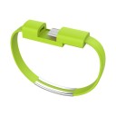 Cable de datos para pulsera USB a Micro USB / USB-C / Lightning 7