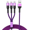 Cable de datos USB Micro USB / USB-C / Lightning 7