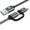 Cable de datos USB Micro USB / USB-C 1
